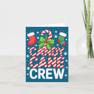 Candy Cane Crew Shirt Adult Men Women Kids Christm Karte