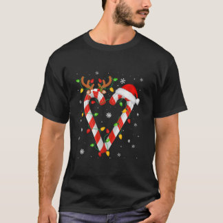 Candy Cane Crew Weihnachten Weihnachten Weihnachte T-Shirt