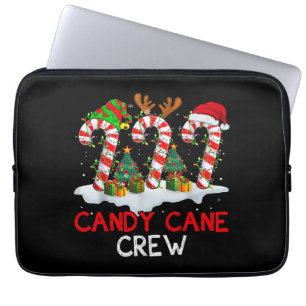 Candy Cane Crew Weihnachten Weihnachten Weihnachts Laptopschutzhülle