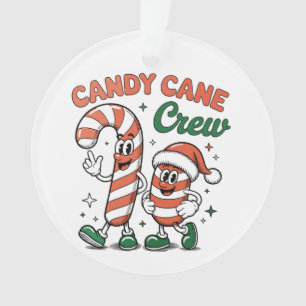 Candy Cane Crew Weihnachten Weihnachten Weihnachts Ornament