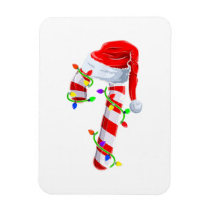 Candy Cane Crew Weihnachtsleuchten Familie Matchin Magnet