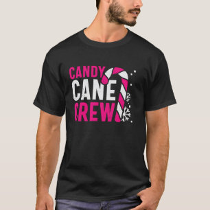Candy Cane Crew Weihnachtslieder Süßigkeiten Famil T-Shirt