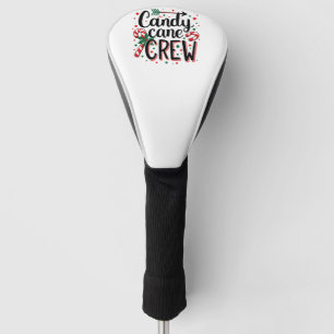 Candy Cane Crew Weihnachtssnack Matching Cousins Golf Headcover