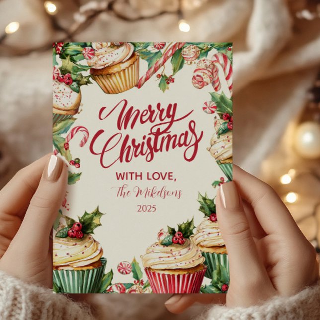 Candy Cane Cupcake Weihnachten (Von Creator hochgeladen)