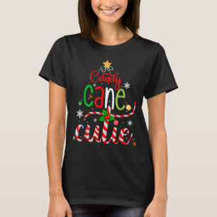 Candy Cane Cutie Funny Christmas Boys Girls Kids T-Shirt