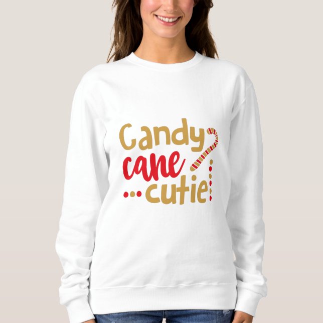 Candy cane cutie sweatshirt (Vorderseite)