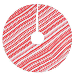 Candy Cane Fiesta 4Linda Polyester Weihnachtsbaumdecke