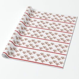 Candy Cane Geschenkpapier