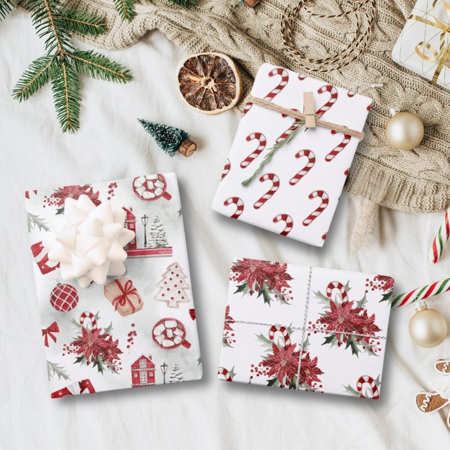 Candy Cane Geschenkpapier Set (Von Creator hochgeladen)