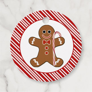 Candy Cane Gingerbread Mann Weihnachtsgeschenk Gef Geschenkanhänger