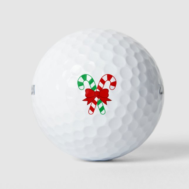 Candy Cane Golf Ball (Vorderseite)