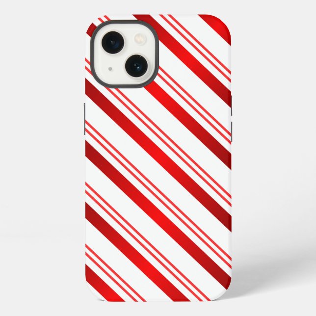 Candy Cane iPhone Hülle (Rückseite)