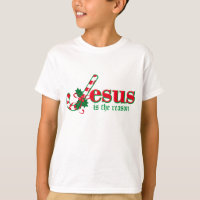 Candy Cane Jesus Shirt