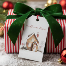 Candy Cane Kisses Gingerbread Weihnachtsgeschenk d Geschenkanhänger