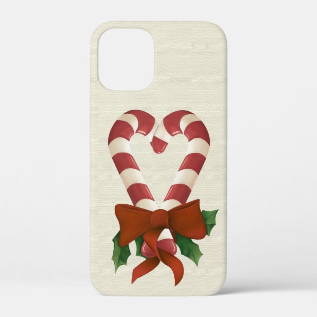 Candy Cane Liebe Phone Case (Rückseite)