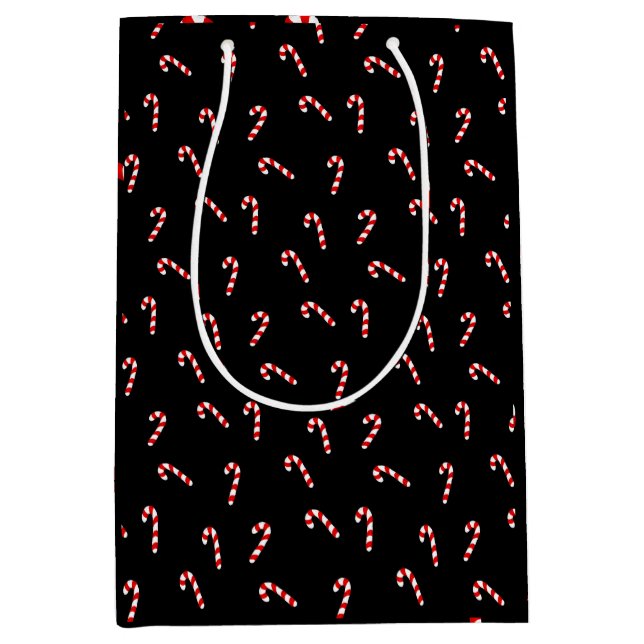 Candy Cane Mittlere Geschenktüte (Vorderseite)