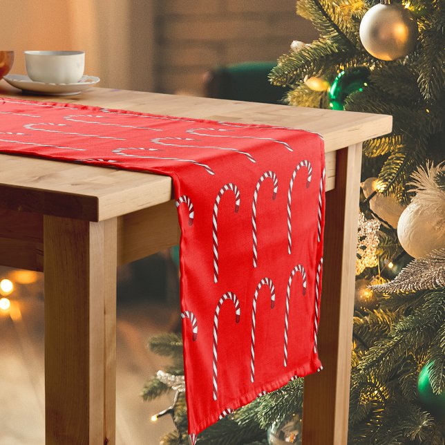 Candy Cane Muster Tischläufer (Candy Cane Pattern Table Runner)