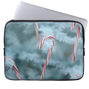Candy Cane on Tree Laptopschutzhülle