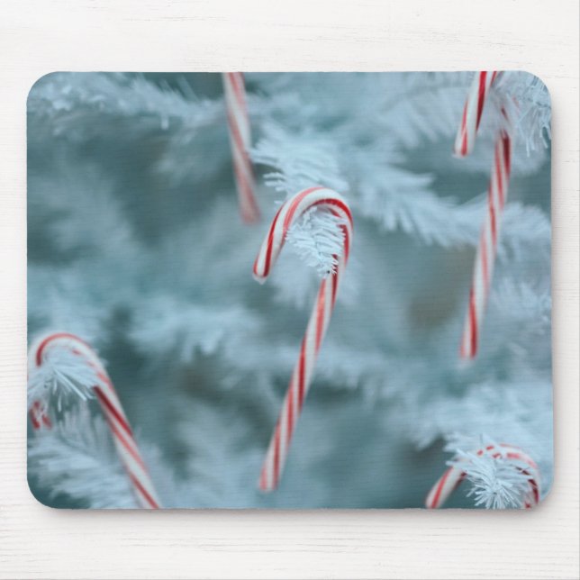 Candy Cane on Tree Mousepad (Vorne)