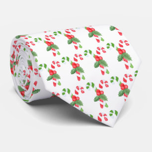 Candy Cane Pattern - Weihnachten Krawatte