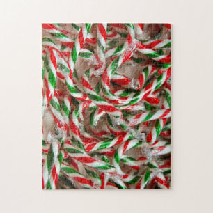Candy Cane Puzzlesprint Puzzle