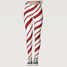 Candy Cane Red Striped Christmas Peppermint