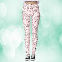Candy Cane Red White Pattern