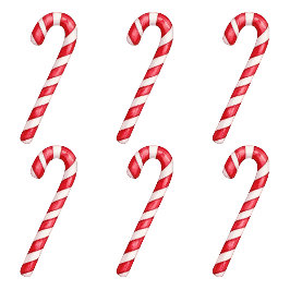 Candy cane red white stripes on pink watercolor  kaffeetasse