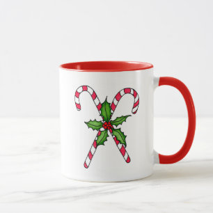 Candy Cane Ringer Tasse