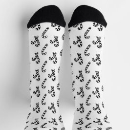 Candy Cane Socken