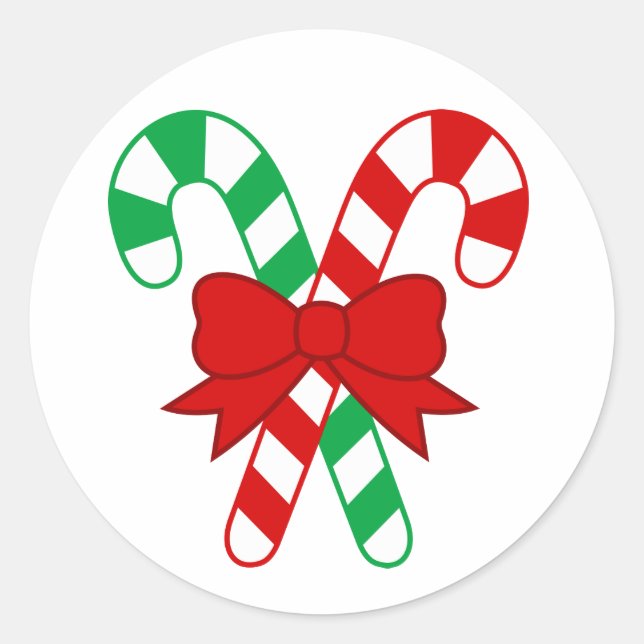 Candy Cane Sticker (Vorderseite)