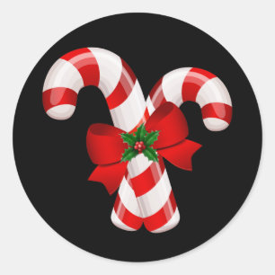 Candy Cane Stickers