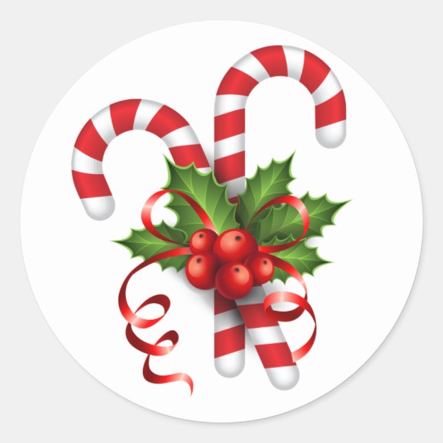 Candy Cane Stickers (Vorderseite)