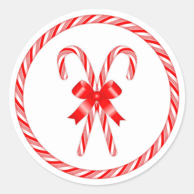 Candy Cane Stickers (Vorderseite)