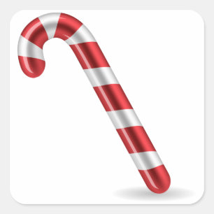 Candy Cane Stickers