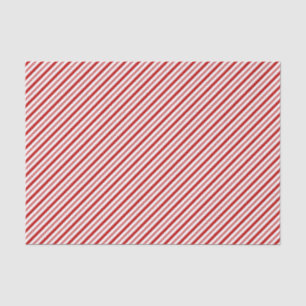 Candy Cane Streifen (in kleinem Maßstab) Seidenpapier