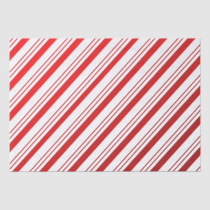 Candy Cane Streifen Weihnachtszettel Seidenpapier