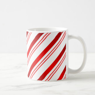 Candy Cane Strip Kaffeetasse