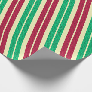 Candy Cane Stripe Geschenkpapier