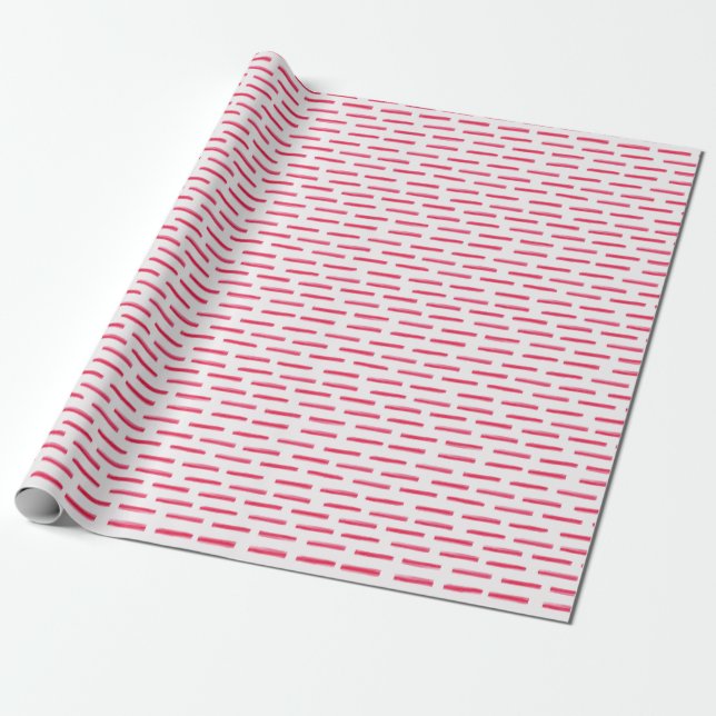 Candy Cane Stripe Geschenkpapier (Ungerollt)