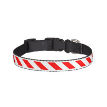 Candy Cane Stripe Hundehalsband