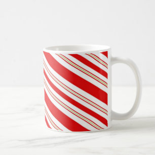 Candy Cane Stripes Kaffeetasse