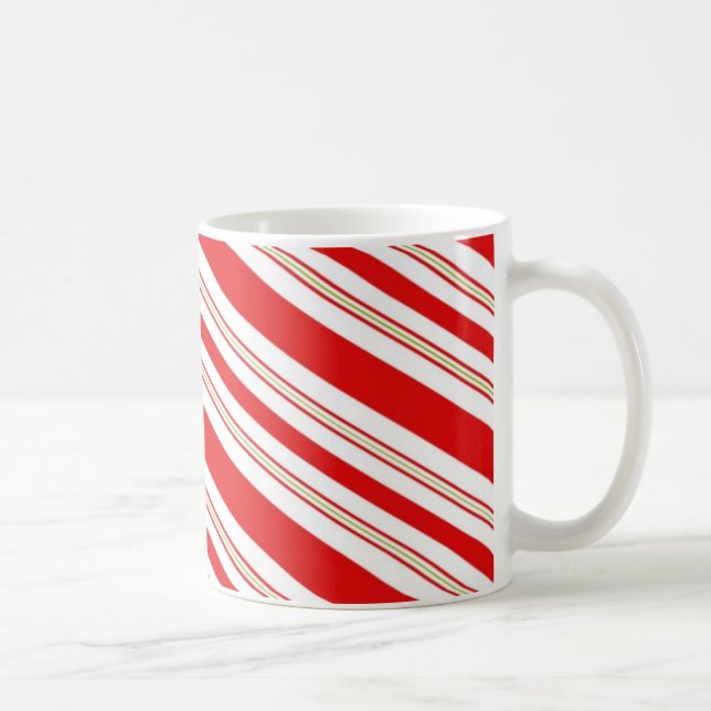 Candy Cane Stripes Kaffeetasse (Rechts)