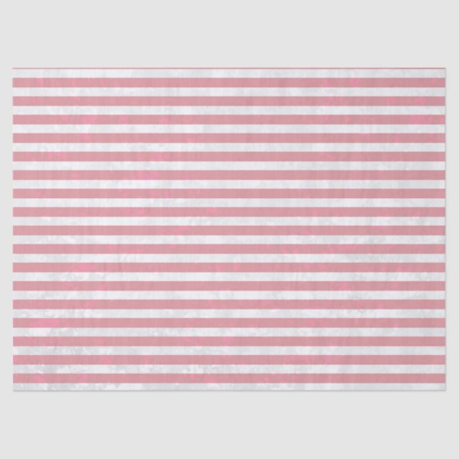 Candy Cane Stripes Tissue Paper Seidenpapier (Vorderseite)