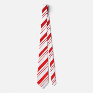 Candy Cane Stripes Weihnachten Krawatte