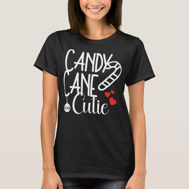 Candy Cane Süsse T-Shirt (Vorderseite)