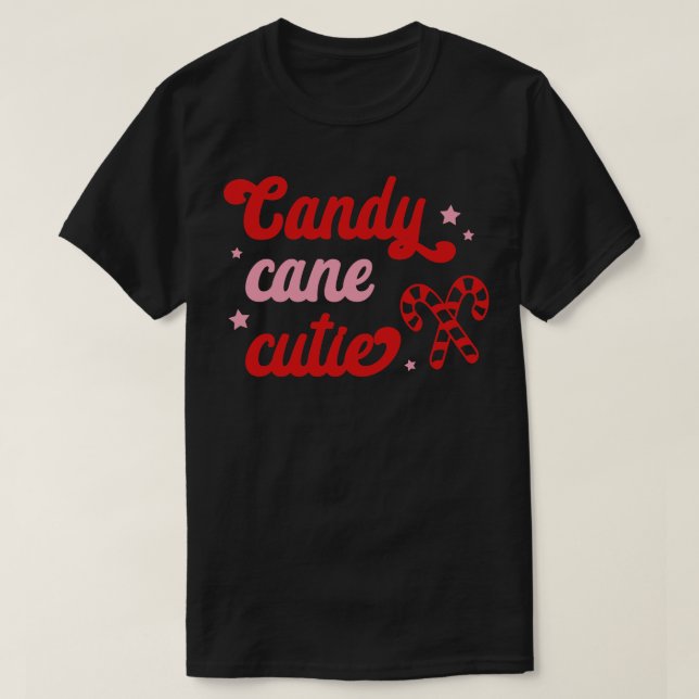 Candy Cane Süsse T-Shirt (Design vorne)