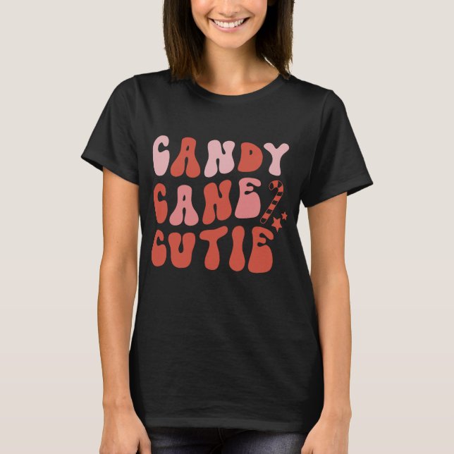 Candy Cane Süsse T-Shirt (Vorderseite)