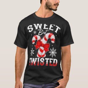 Candy Cane Sweet aber gefickt Funny Frohe Weihnach T-Shirt