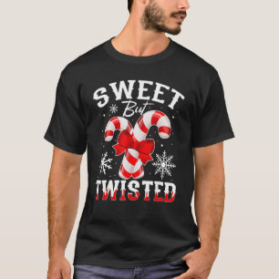 Candy Cane Sweet, aber gefriert Weihnachten Weihna T-Shirt